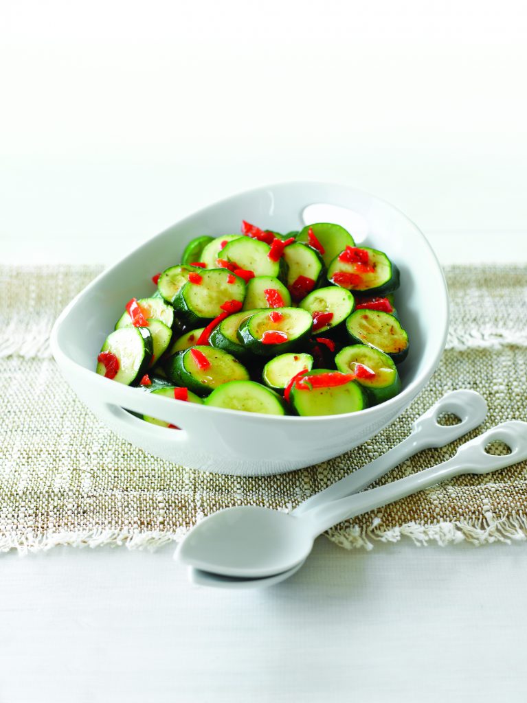 Balsamic courgettes Balsamic courgettes