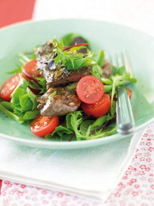 Beef and lemongrass salad