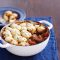 Beef goulash with herb dumplings