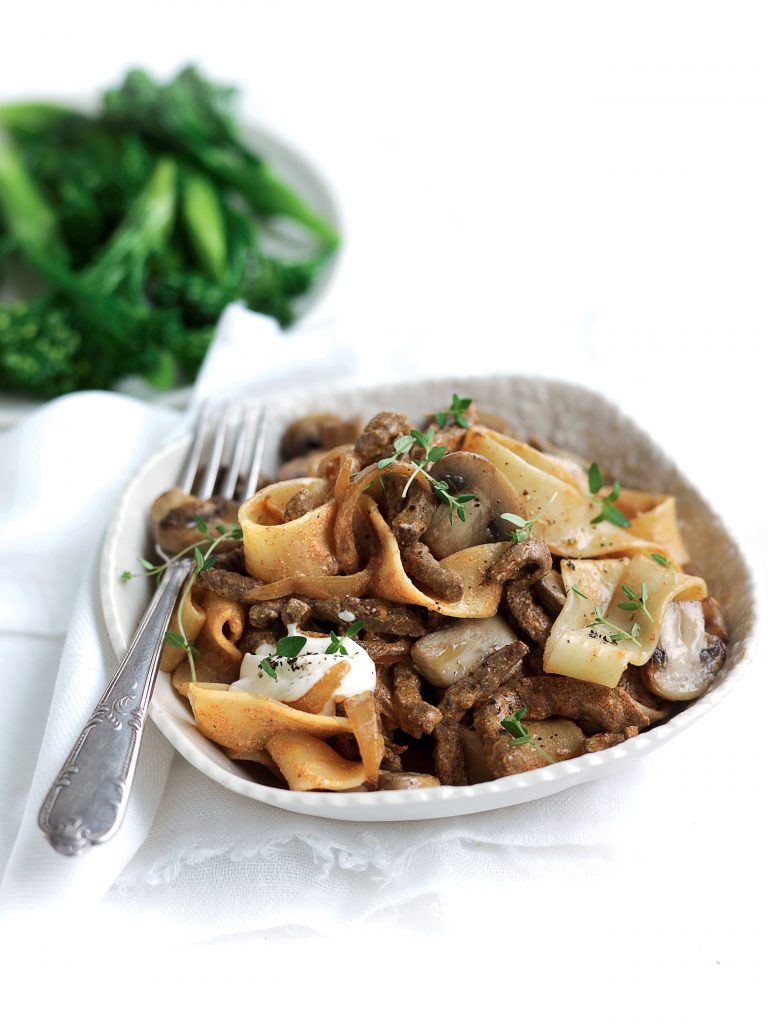 Easy beef stroganoff Easy beef stroganoff