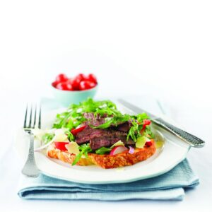 Beef carpaccio salad