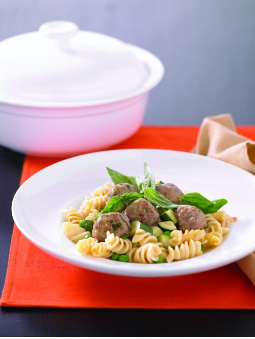 Beef meatball casserole