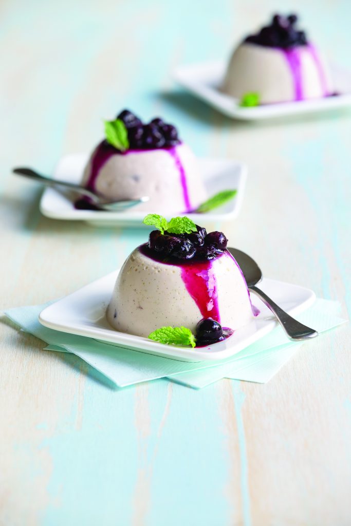 Berry pannacotta Berry pannacotta