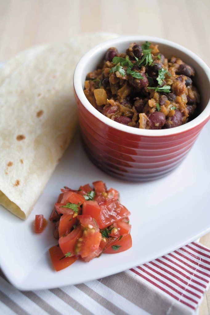Black and red bean chilli Black and red bean chilli