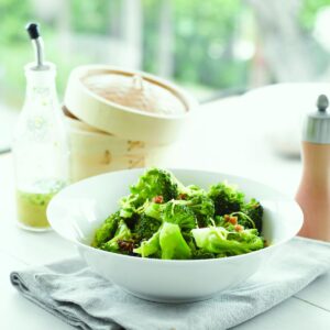 Broccoli in mustard vinaigrette
