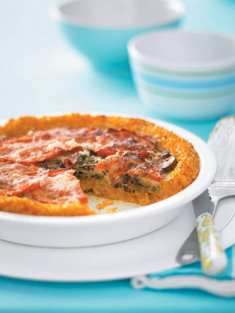 Brown rice and pumpkin flan Brown rice and pumpkin flan