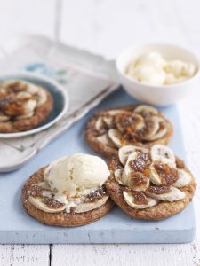 Brown sugar banana galette