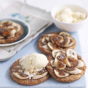 Brown sugar banana galette
