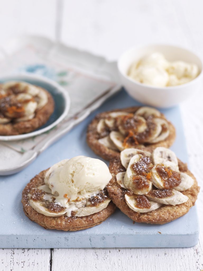 Brown sugar banana galette Brown sugar banana galette