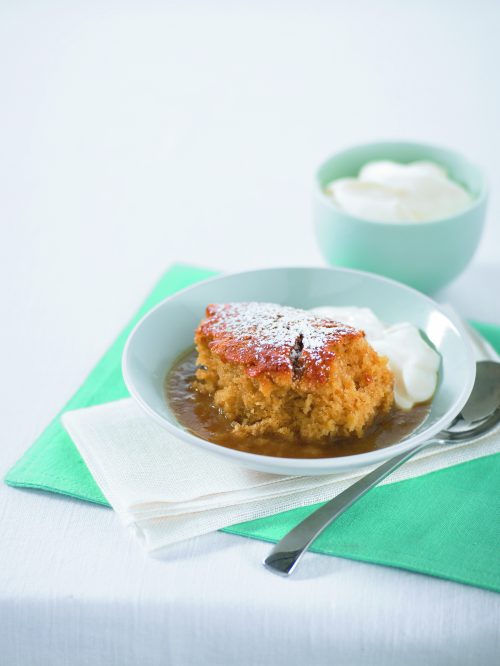 Butterscotch self-saucing pudding