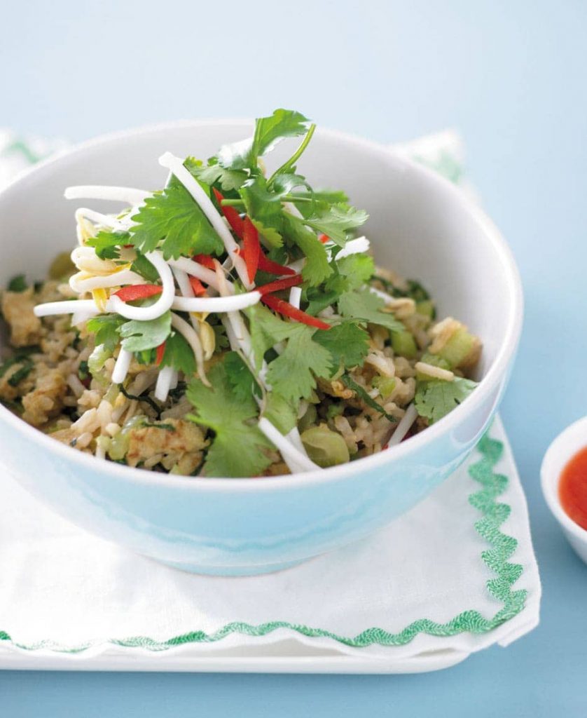Cashew and prawn fried rice Cashew and prawn fried rice