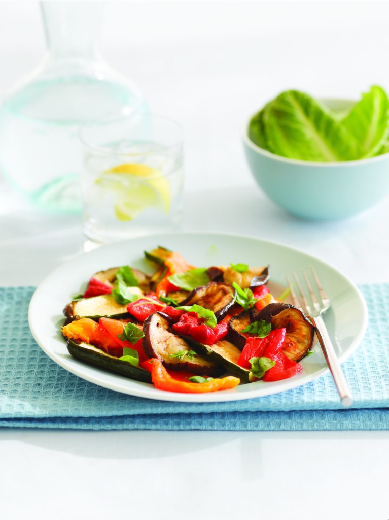 Chargrilled vegetables with mustard dressing Chargrilled vegetables with mustard dressing