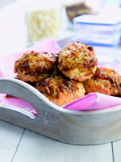 Cheese and chutney quick bread