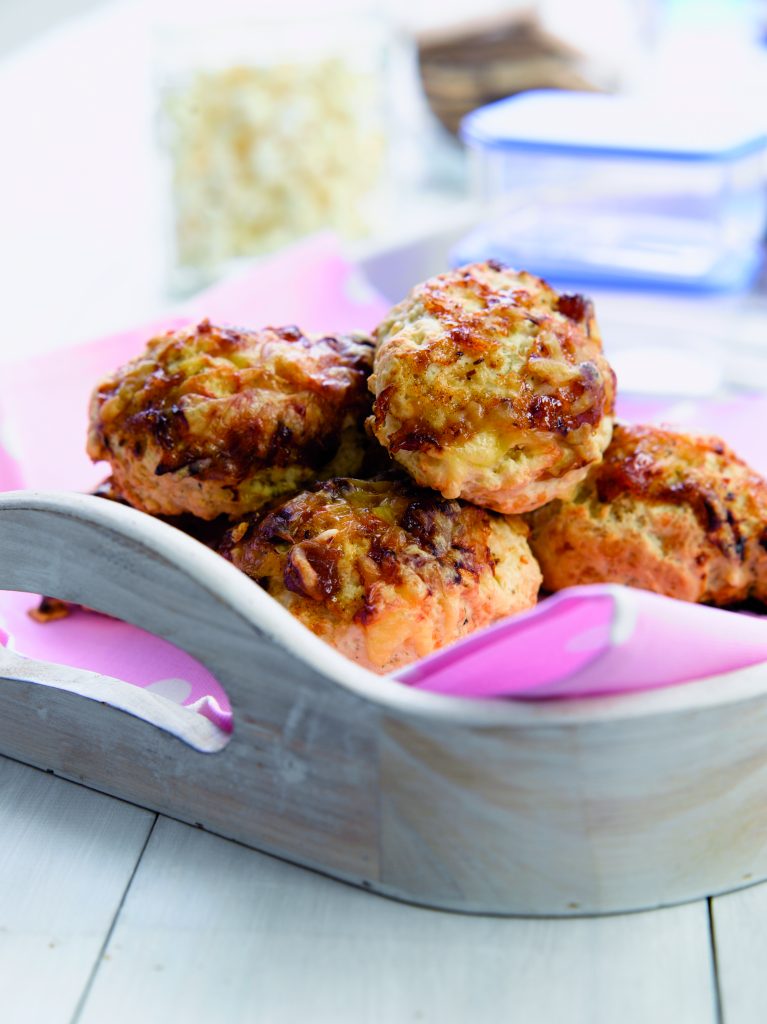 Cheese and chutney quick bread