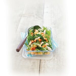 Chicken and chickpea salad