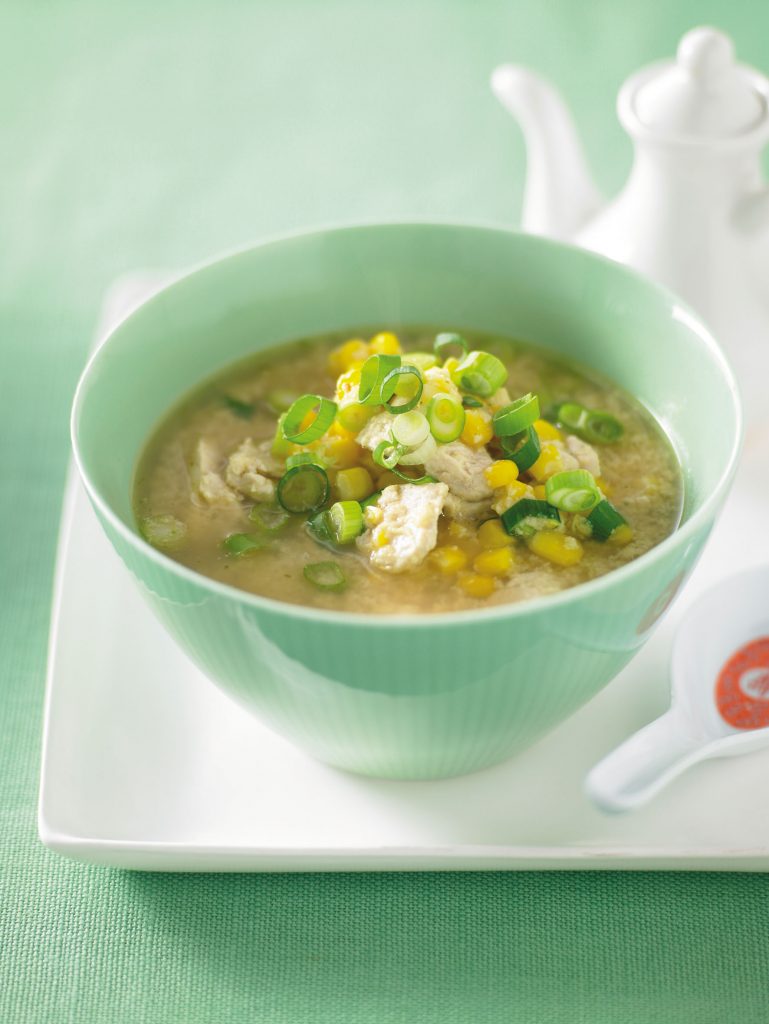 Chicken and sweetcorn soup Chicken and sweetcorn soup