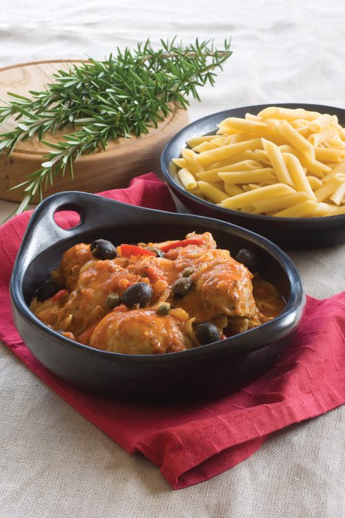 Chicken cacciatore