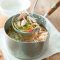 Chicken and corn noodle soup