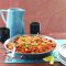 Chicken and mushroom paella