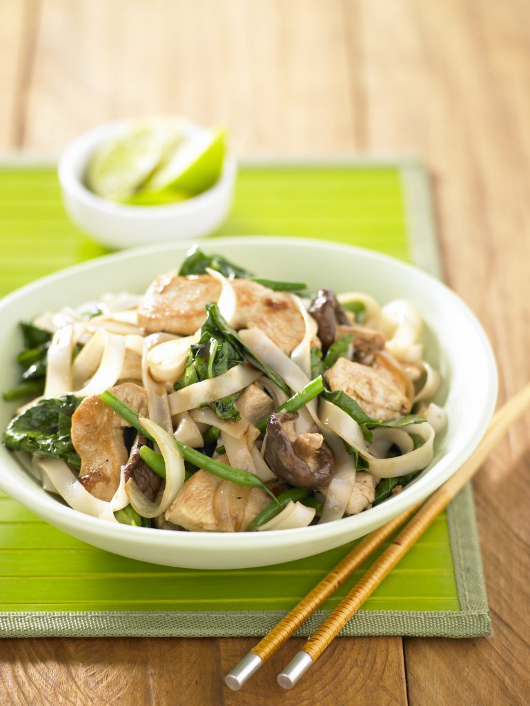 Chicken, broccoli and mushroom stir-fry Chicken, broccoli and mushroom stir-fry