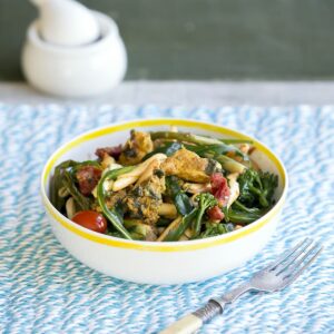 Chicken curry pasta