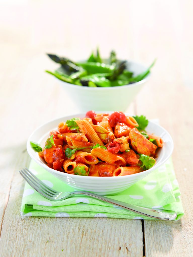 Chicken korma tomato pasta Chicken korma tomato pasta