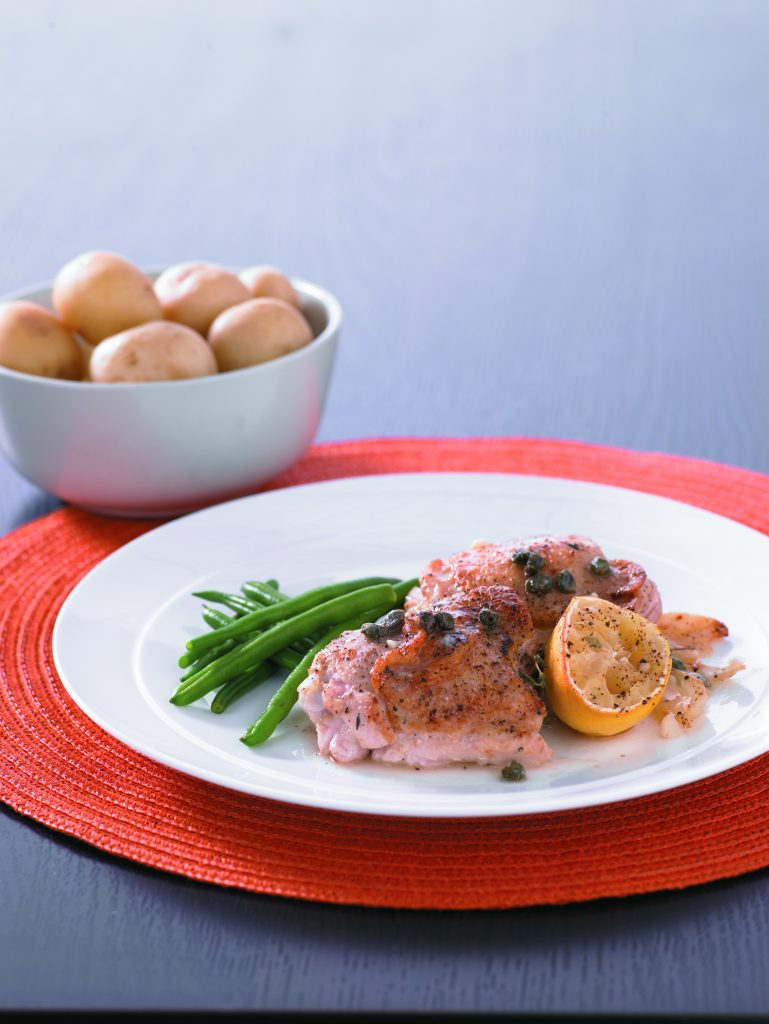 Chicken, lemon and thyme casserole Chicken, lemon and thyme casserole