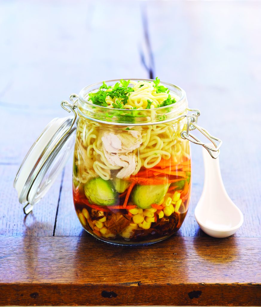 Portable chicken noodle soup Portable chicken noodle soup