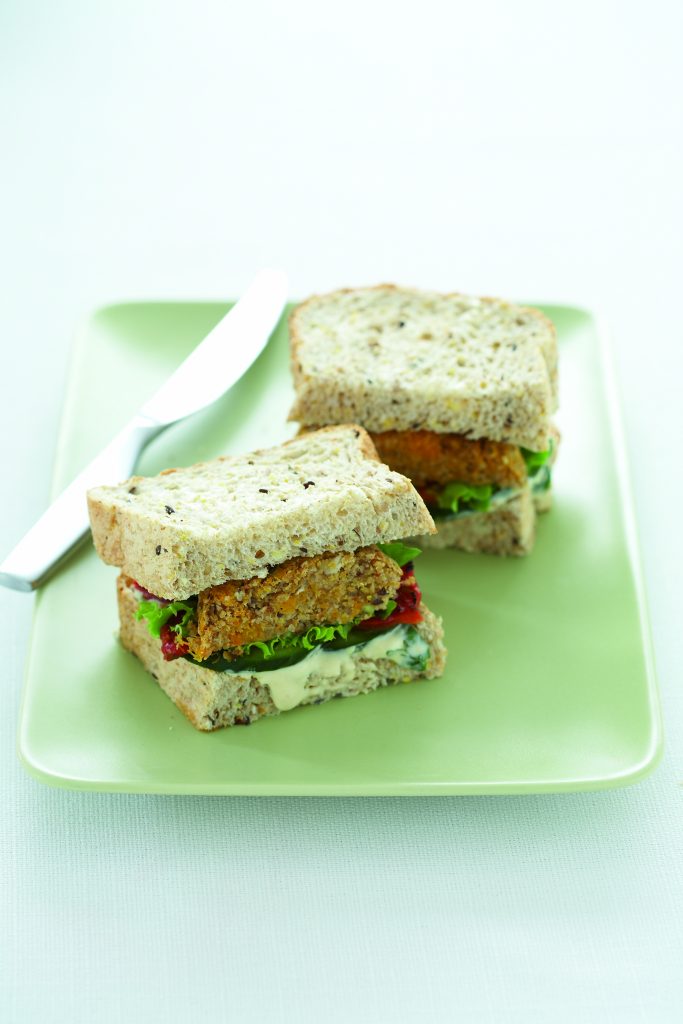 Chickpea, pumpkin and walnut burgers Chickpea, pumpkin and walnut burgers