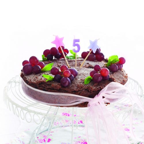 Chocolate banana birthday cake