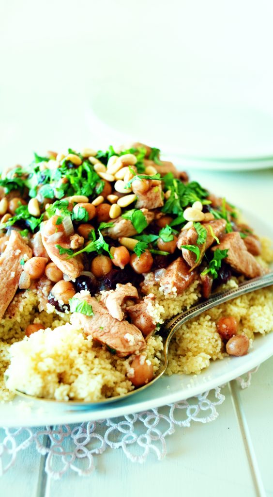 Cinnamon chicken with couscous Cinnamon chicken with couscous