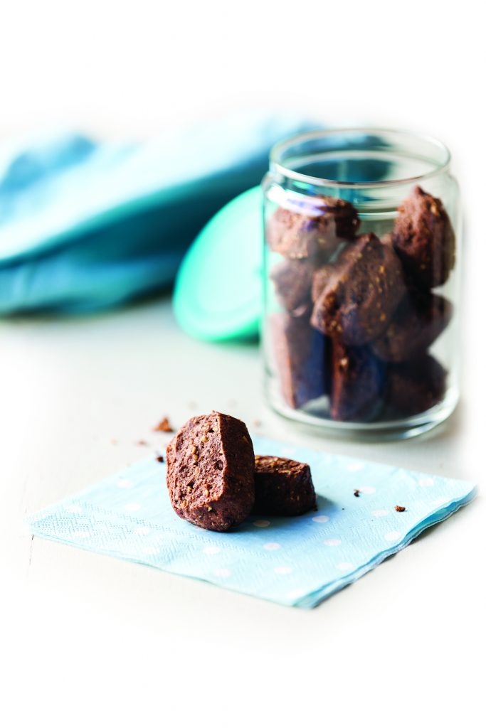 Cocoa and peanut cookies Cocoa and peanut cookies