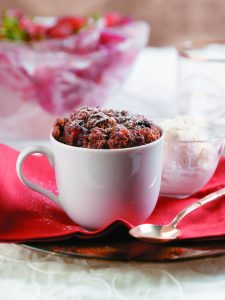 Coffee cup Christmas puddings
