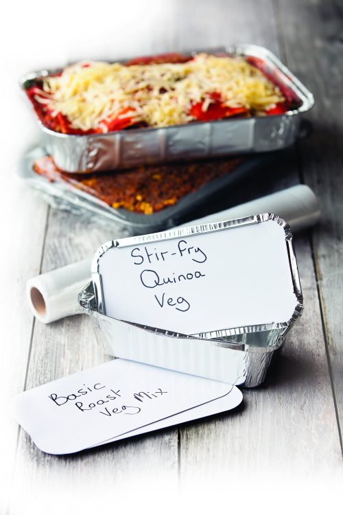 Cook once, meals for a week