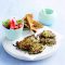 Courgette and feta fritters