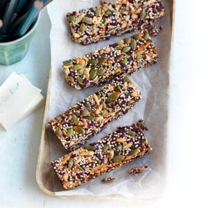 Cranberry and quinoa bars