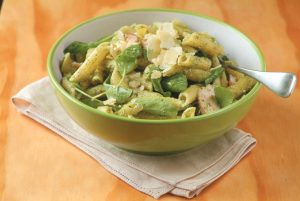 Creamy smoked chicken pasta