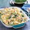 Creamy tuna and broccoli pasta bake