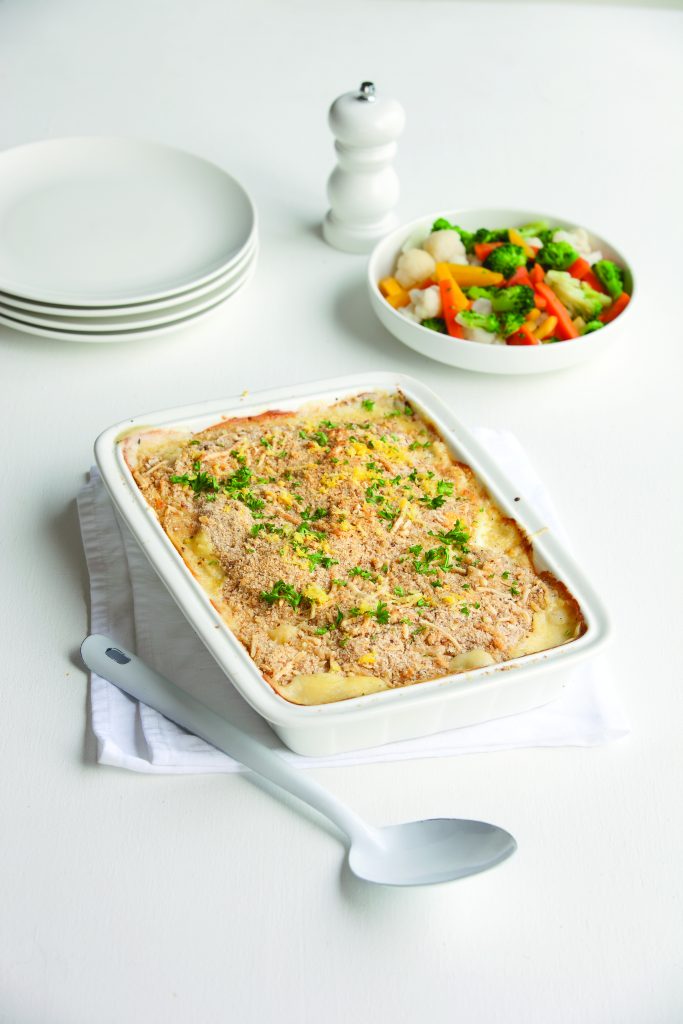 Creamy fish mornay Creamy fish mornay