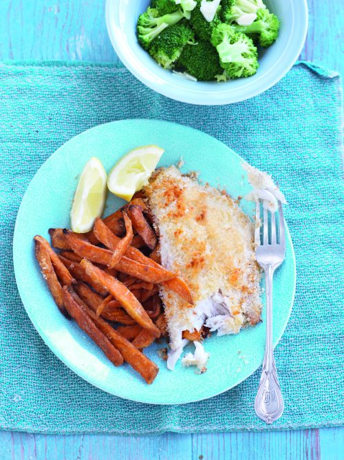 Crunchy Dijon snapper