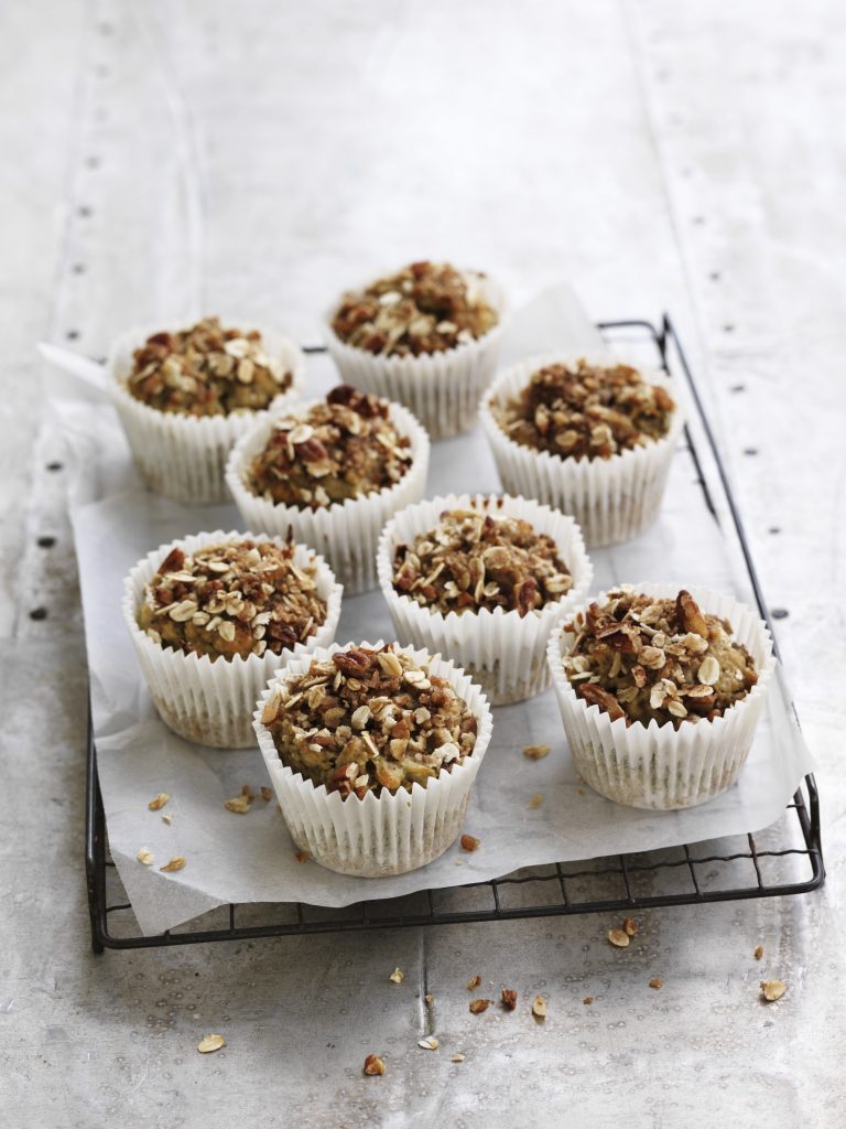 Cucumber and pear streusel muffins Cucumber and pear streusel muffins