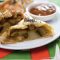 Curried vegetable puff tarts