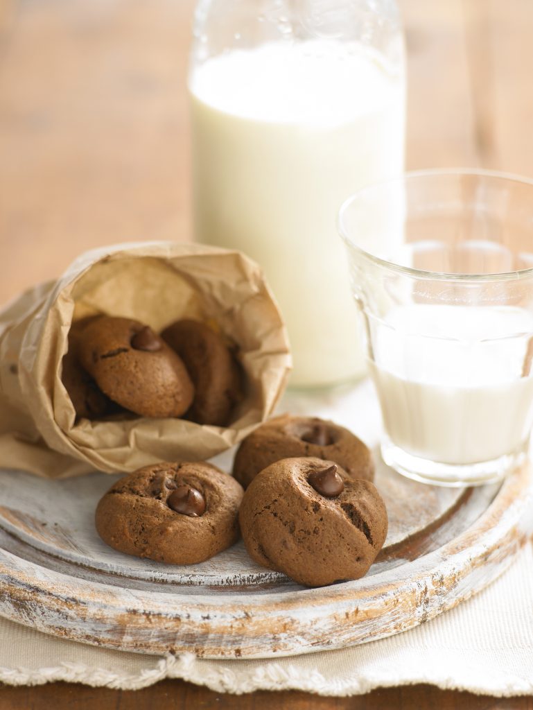 Double choc cookies Double choc cookies