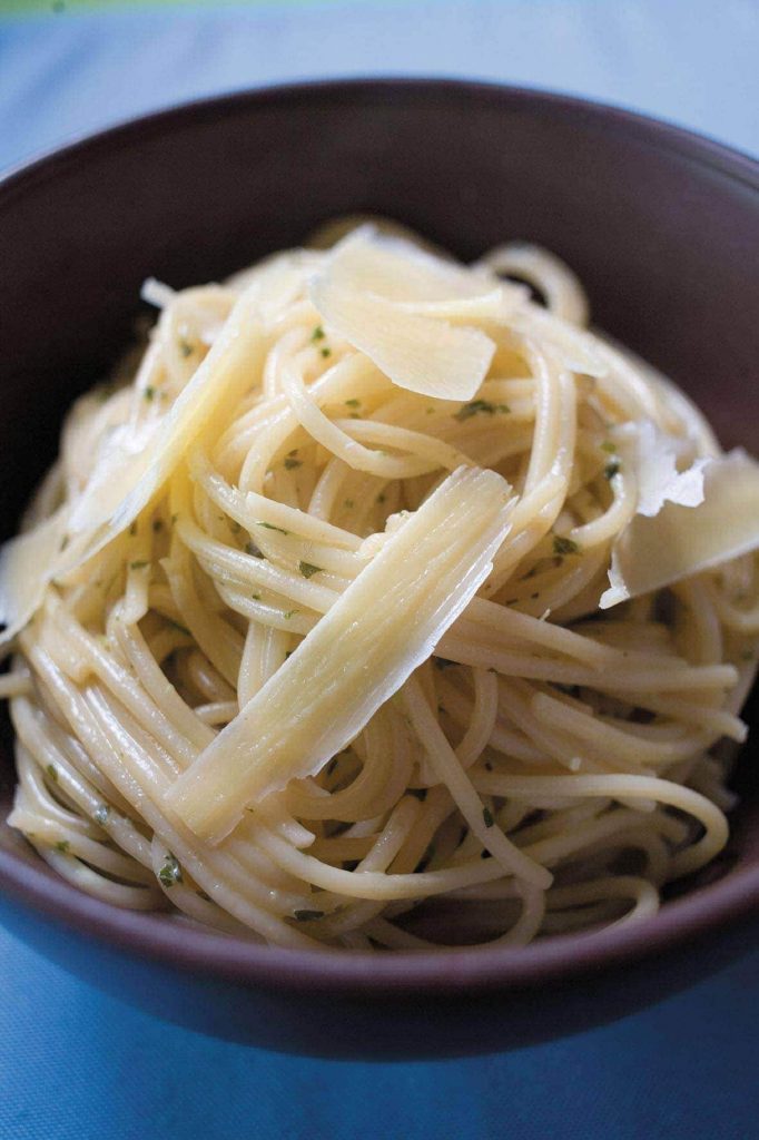 Dreamy creamy pasta with pesto Dreamy creamy pasta with pesto