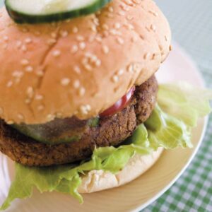 Easy bean burgers