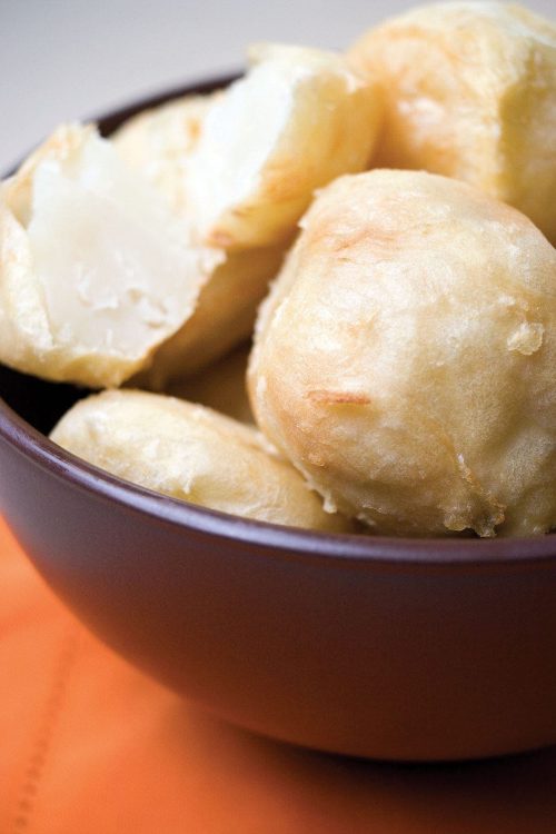 Fat-free roast spuds