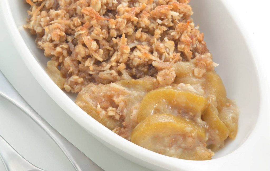 Feijoa crumble