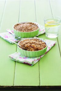 Feijoa crumble