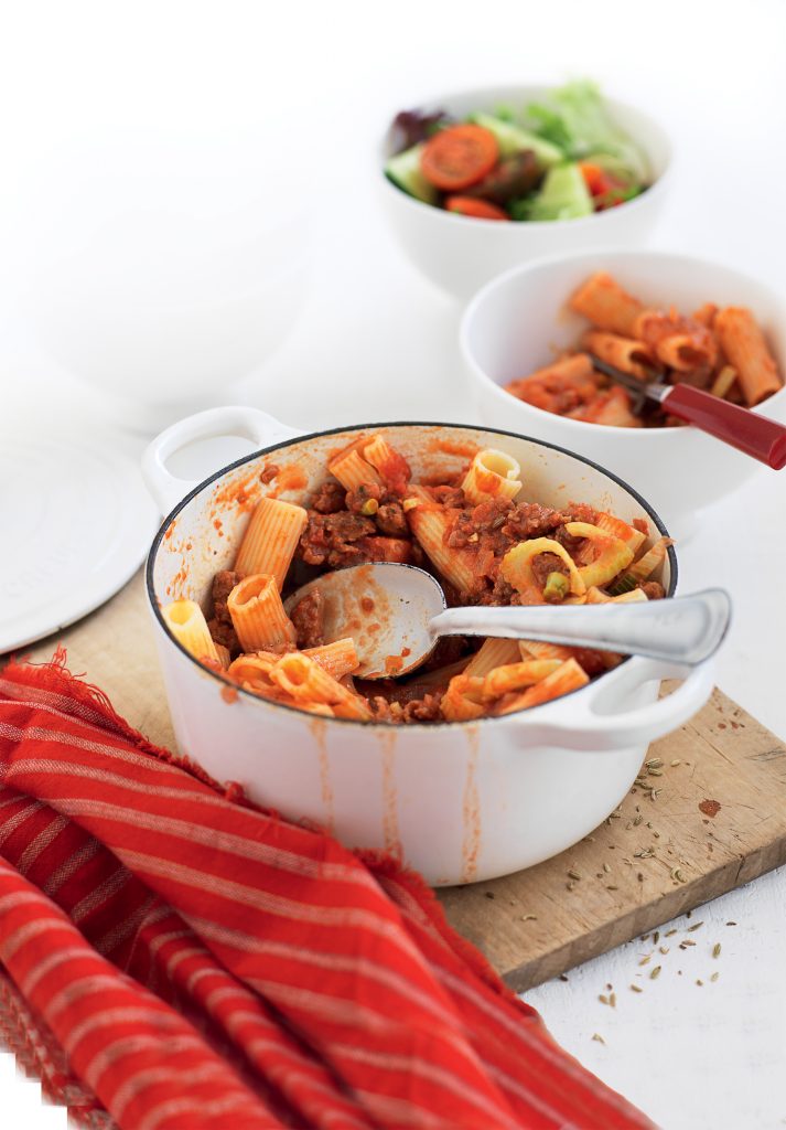 Fennel, tomato and sausage rigatoni Fennel, tomato and sausage rigatoni