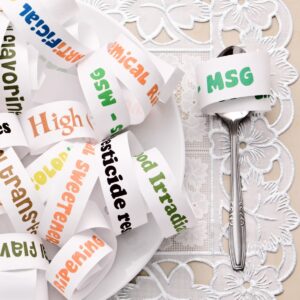 Food additives and common ingredients